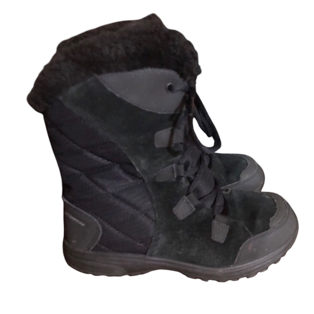 Columbia Ice Maiden II Winter Boots Black Waterproof Women’s 7.5